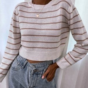 Shein Stripped Sweater Size L